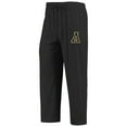 thumbnail image 4 of Men's Concepts Sport Black/Heathered Charcoal Appalachian State Mountaineers Meter Long Sleeve T-Shirt & Pants Sleep Set, 4 of 5