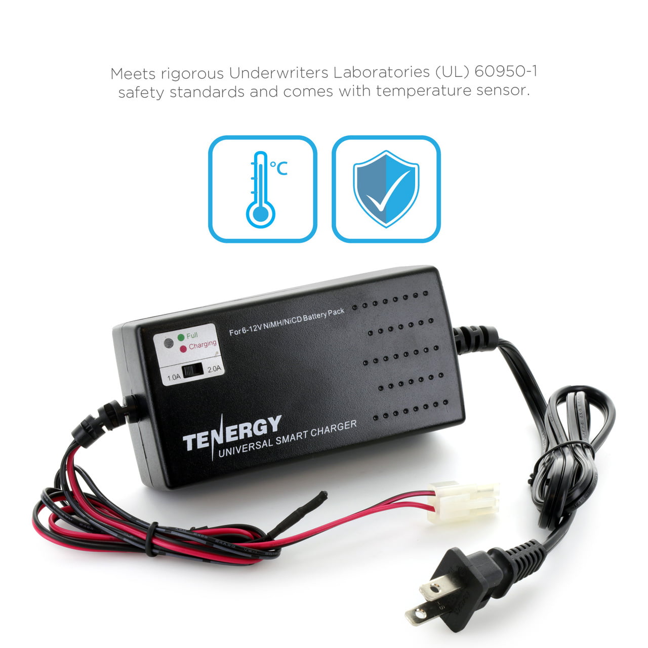 Intelligent Charger for NiMH NiCd Battery 3-10S 3.6-12V Auto identify & Stop EU 