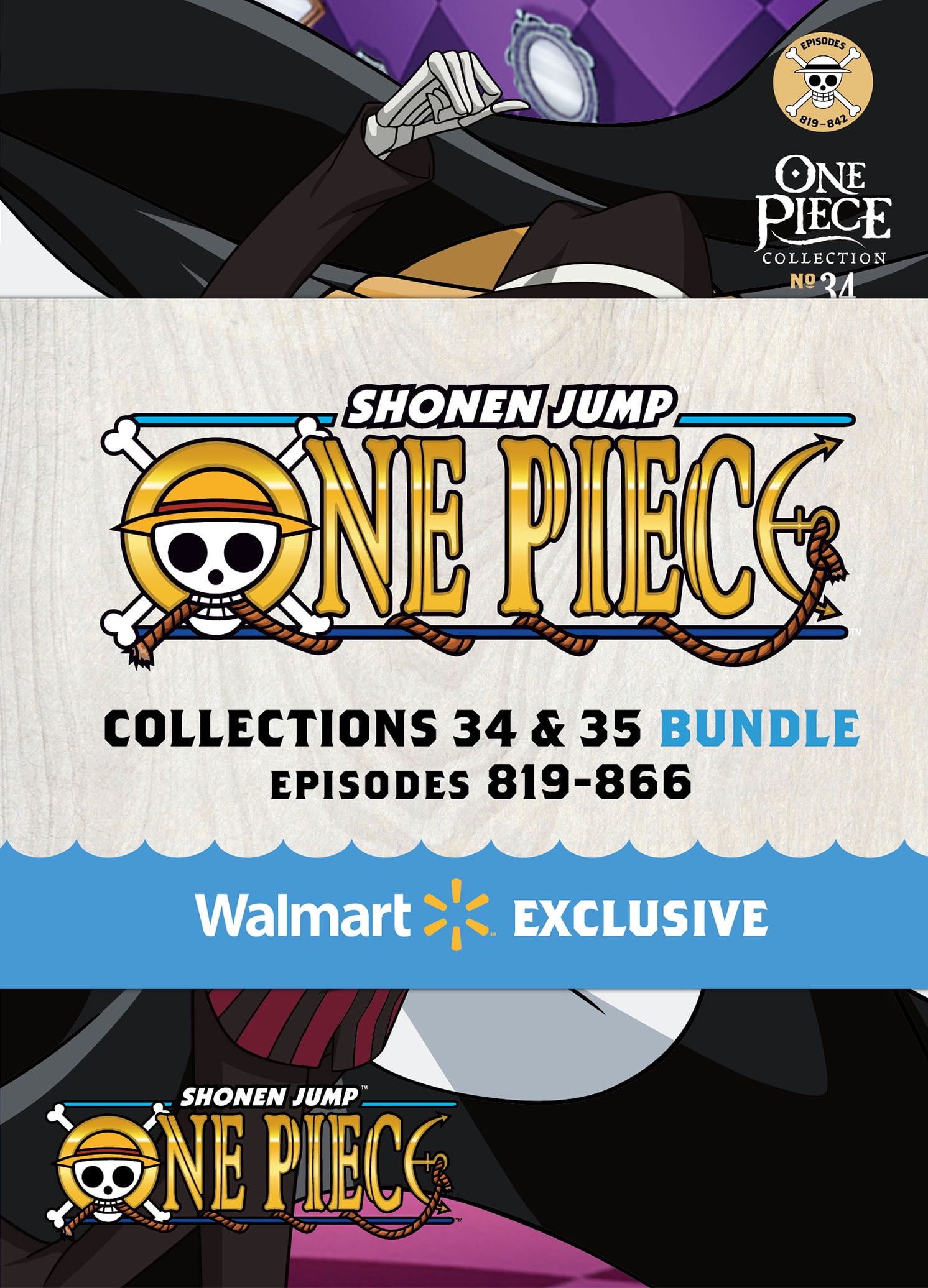 One Piece Bundle #34-#35 (Walmart Exclusive) (Blu-ray + DVD