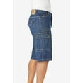 thumbnail image 4 of Liberty Blues Men's Big & Tall  Denim Cargo Shorts, 4 of 6