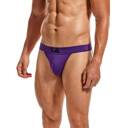 

Gubotare Underpants For Men Men s Underwear Ultra Soft Comfy Breathable Bamboo Rayon Trunks Purple L