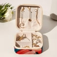 thumbnail image 6 of Ladybird Travel Portable Square Jewelry Box with Necklace Organizer, Earring Organizer, and Display Case - Ideal for Rings, Earrings, Necklaces, Bracelets, and More - Suitable for Girls and Women, 6 of 6