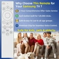 thumbnail image 4 of Replacement for Samsung TV Remote, Voice Remote for All 2019-2024 Samsung Frame Remote Control for Smart TV. for Frame Crystal QLED QLED 4K 8K. No Solar. 1-Year Warranty., 4 of 7
