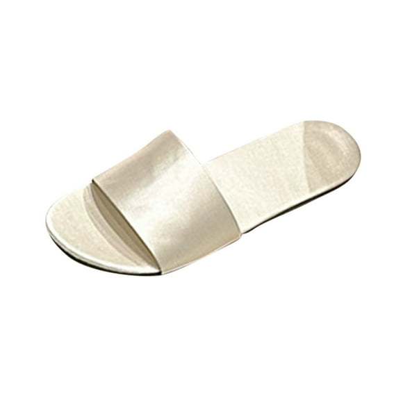 SEAOPEN Deals Slingback Kitten Heels for Women Pointed Toe Low Chunky Heels Slip On Pumps with Buckled Straps Dress Work Heeled Sandals Beige Size 8.5