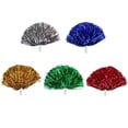 thumbnail image 4 of Pompons de Cheerleading pour Enfants avec Poignée, Balles de Cheer Colorées pour Femmes, Pompons Or Jaune Rouge Vert Bleu, 4 of 7