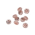 thumbnail image 1 of Jumpingount 10 piezas de DIY Beadwork Spacer Zircon decoración cuentas costura perlas joyería hacer artesanía decorativa Ropa, zapatos y accesorios Miscelánea Oro rosa, 1 of 6