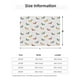 thumbnail image 5 of Fotbe Dachshund Dog Puppy Manta de Franela con Estampado, Manta Ultrasuave para Cama, Sofá, Auto, Hipoalergénica y Antibolitas-50"x40", 5 of 6