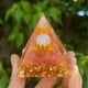 thumbnail image 3 of C Pyramid Ornaments CrystalEnergy Generator Orgone Pyramid, 3 of 5