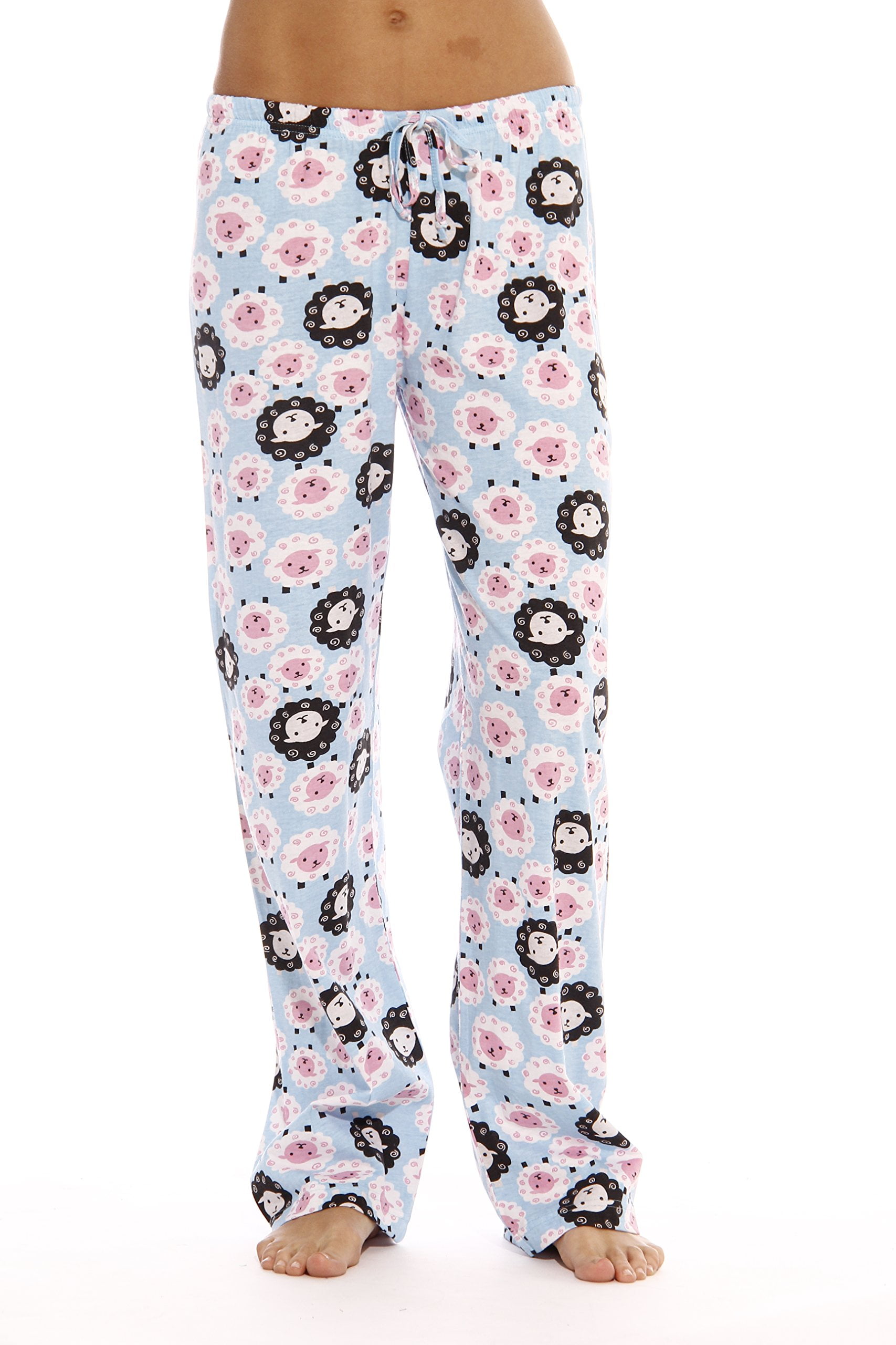 Just Love Women Pajama Pants / Sleepwear / PJs (Sheep Blue, 3X