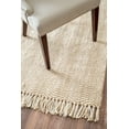 thumbnail image 3 of nuLOOM Wavy Chevron Jute Area Rug, 6' x 9', Natural, 3 of 3