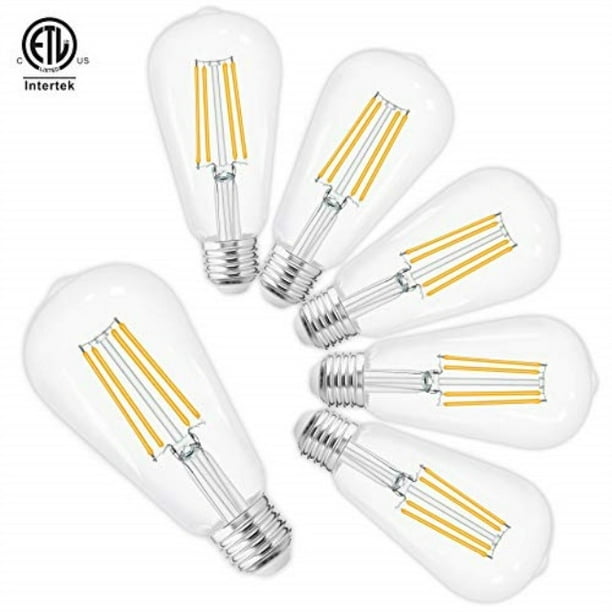 Led Edison Bulbs Vintage Daylight White 4000k 60 Watt Equivalent - Edison Bulb Chandelier Base Led Edison Bulbs Vintage Daylight White 4000k 60 Watt Equivalent - Edison Bulb Chandelier Base