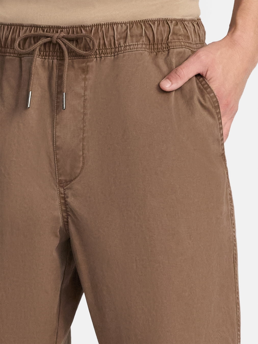 No Boundaries Twill Jogger Pants, Men's XS-5XL