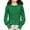 Green, variant on UQJfacai Girls Puff Long Sleeve Shirts Kids Fashion Ribbed Knit Tops Fall Winter Casual Loose Crewneck Tee Blouse 5-14 Years