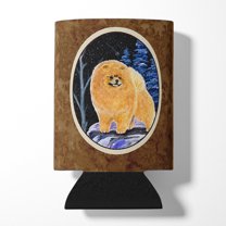 Carolines Treasures SS8396CC Starry Night Pomeranian Can or Bottle Hugger Can Hugger multicolor