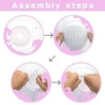 thumbnail image 3 of 12Pcs Round Paper Lanterns Assorted Sizes (6" 8" 10" ) for Home Decor, Restaurant, Church, Wedding, Birthday Party Decorations, Hanging Paper Lantern Lamps, 3 of 8