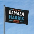 thumbnail image 2 of Kamala Harris 2024 For President Campaign 3x5 Ft Colorful Double Sided Polyester Indoor And Outdoor Uv Fade Resistant Flag, 2 of 9