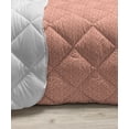 thumbnail image 3 of Pink Polka Dots Down Alternative Comforter, Monotone Asymmetric Pattern with Irregular Rounds on Plain Background, Microfiber Quilt for All Season, 5 Sizes, Pink and White, by Ambesonne, 3 of 3