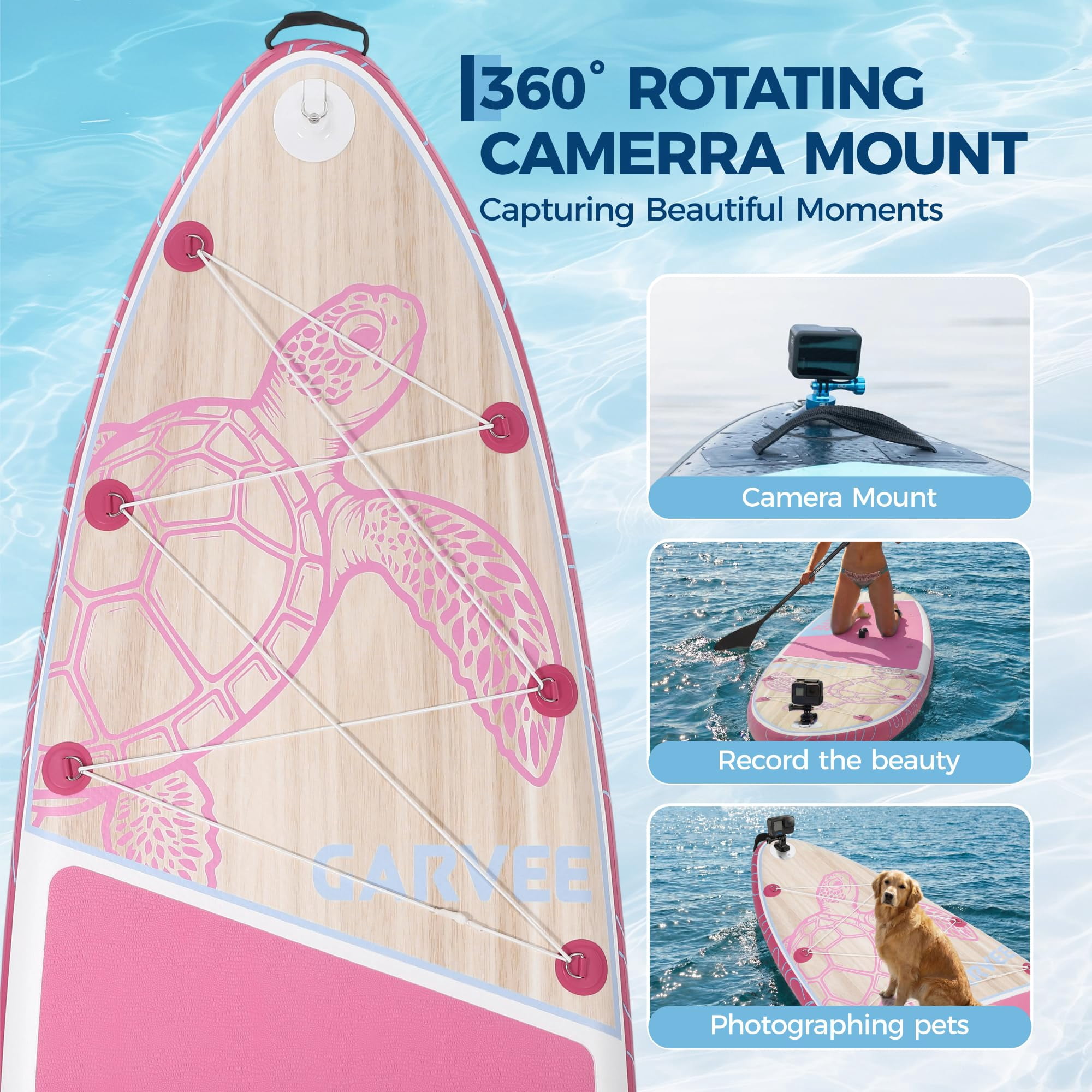 Inflatable Stand Up Paddle Boards with SUP Accessories for Adults & Youth of All Skill Levels