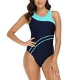 thumbnail image 3 of Vedolay Swimsuit For Women One Piece Swimsuit for Women Tummy Control One Piece Bathing Suit Ruched Swimwear,Green XL, 3 of 5