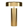 thumbnail image 6 of Nash 24" Tall Table Lamp with Metal Shade in Brass/Brass, 6 of 8