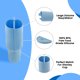 thumbnail image 5 of Separador de tazas 2 en 1, forro de silicona con 2 compartimentos, forro de taza a prueba de fugas con tapa, forro de vaso reutilizable de 40 oz para agua, café, jugo, cócteles, whisky, 5 of 8