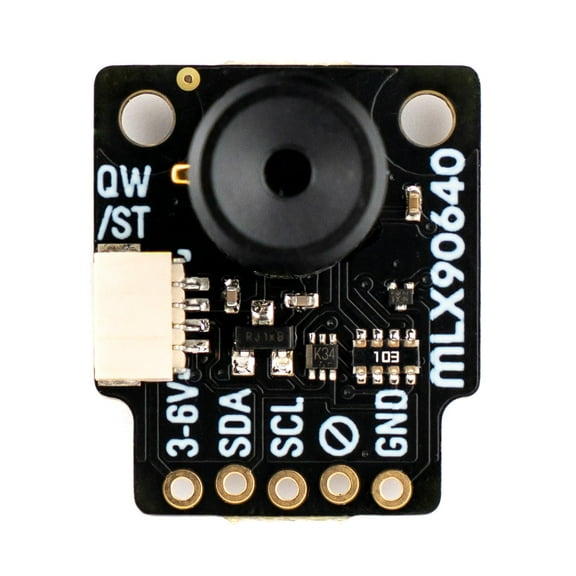 Pimoroni PIM365 MLX90640 Thermal Camera monitor the thermerarure of CPU works with Raspberry Pi or Arduino