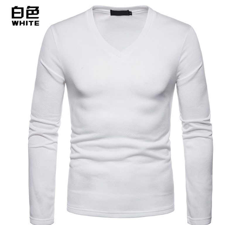 shirt Tops Casual Solid Clothes M-2XL 