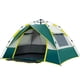 thumbnail image 1 of Tienda emergente para exteriores, tienda de campaña automática instantánea portátil resistente para 2-3/3-4 personas, tienda familiar para acampar, senderismo y mochilero,Dark green,For 2-3 persons, 1 of 6