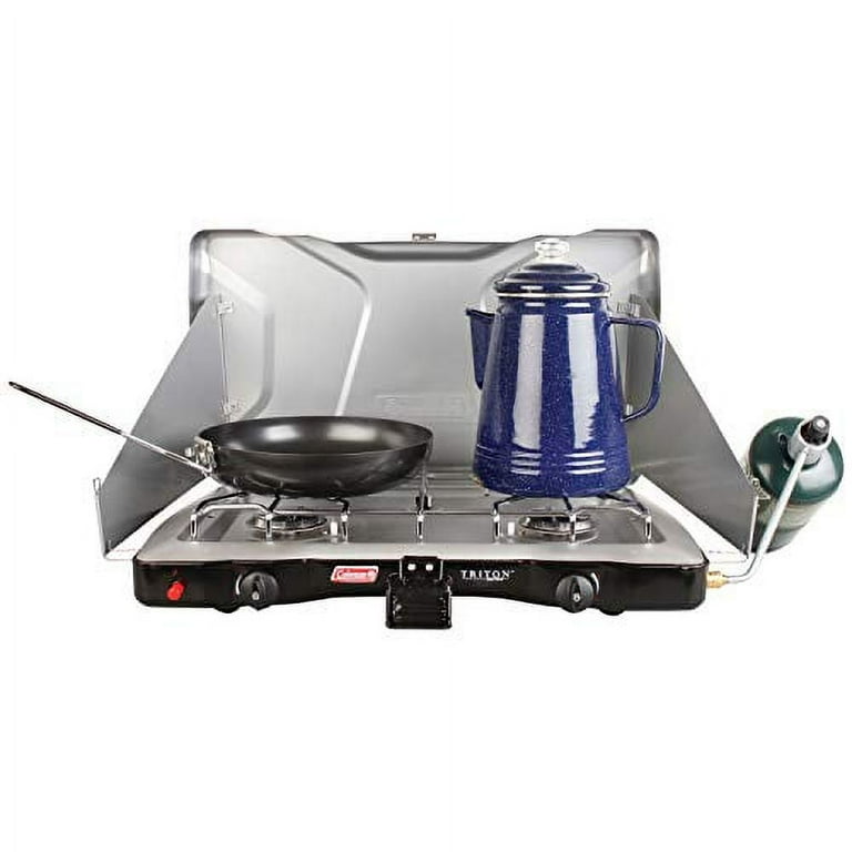 Coleman Outdoor Cooking Backpacking Gas Camping Stove, Triton+