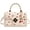 White, variant on Crossbody Purse Cute Cherry Print Handbag for Women Shoulder Bag Trendy Satchel Bag Purse with Flap Closure