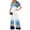 Blue, variant on Lilgiuy Women's Fashion Casual Printing Skew Collar Straps Wide Leg Trousers Jumpsuit Blue 8(L) Winter Dresses for 2022