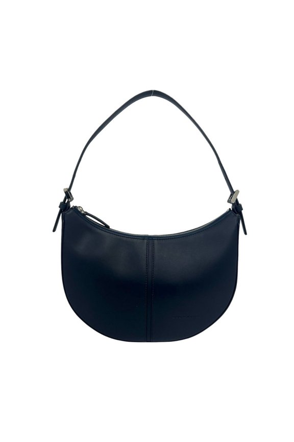 Pre-Owned BURBERRY Burberry logo embossed Nova Check pattern leather semi-shoulder bag hobo...