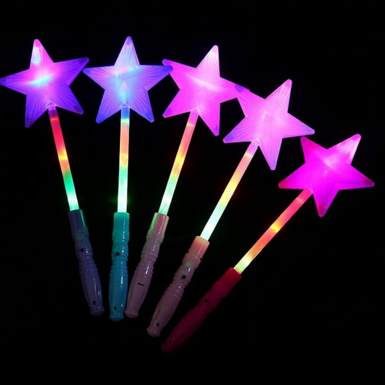 NAMOARLY Children's Luminous Windmill Flashing Pinwheel Toy Girl Toys Age  8-10 Years Old Light up Led Glowing Stick Fairy Wand Kid Toys Glowing