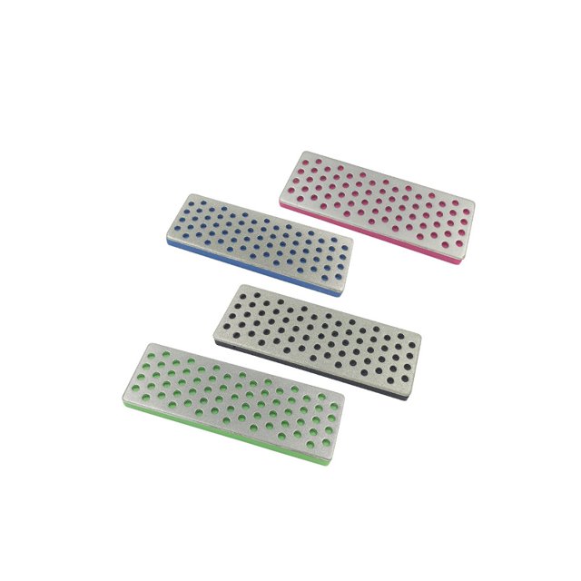 Piedra De Afilar De Diamante Para Bordes De Esquí Afilador De Cuchillos Profesional De Esquí 240 360 500 1000 Grit 4 Unids/Set Yuarrent OD005814-00