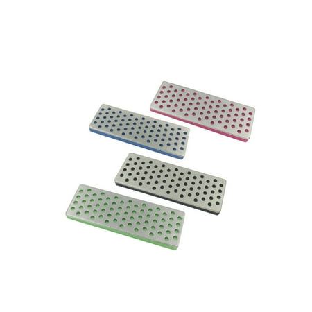 

4pcs/set Diamond Sharpening Stone For Ski Edges Skiing Professional Knife Sharpener 240 360 500 1000 Grit