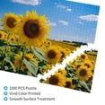 thumbnail image 2 of Sikiie Sky Golden Sunflower Field B Puzzle, Jigsaw Puzzles, Jigsaw Puzzles 1000 Pieces, Custom Jigsaw Puzzle for Adults (29.5×19.7in, Horizontal), 2 of 9