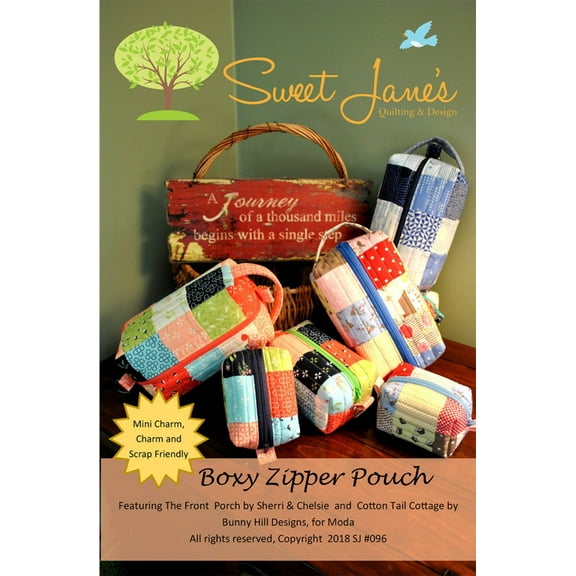 Boxy Zipper Pouch Pattern