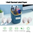 thumbnail image 2 of Labymos MAKEID 1 Roll Thermal Printing Adhesive Label Paper Waterproof Tear-Resistant Name Price Barcode Label, 2 of 8