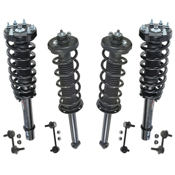 For 2004-2008 Acura TL 3.2L Eng. Only Front & Rear Comp Coil Spring Struts 8pc