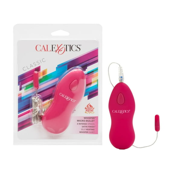 CalExotics Whisper Quiet Intense Micro-Heated Bullet Vibrator