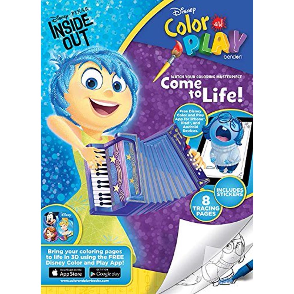 Disney/Pixar Inside Out (Color and Play) - Walmart.com - Walmart.com