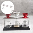 thumbnail image 4 of Fiocias Household Stainless Steel Coffee Dripper Holder Three Holes, 4 of 9