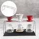 thumbnail image 4 of Soporte duradero para gotero de café, taza de filtro de café doméstico con múltiples orificios, hecha a mano Bronce de tres agujeros, 4 of 9