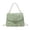 Green, variant on Evening Bag for Women Lace Embroidery Pearl Handbag Floral Pattern Chain Crossbody Bag Elegant Small Square Shoulder Purse with Pearl Handle Small Square Bag