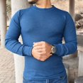 thumbnail image 5 of Playera Waffle Cuello Redondo Lisa, 5 of 5