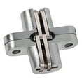 thumbnail image 6 of Nimoa Hidden Hinge, 180 Degree Zinc Alloy Invisible Folding Door Cross Hidden Hinges 43.7mm/60.4mm/ 68.8mm/94mm (43.7mm), 6 of 8