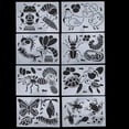thumbnail image 4 of Children Animal Life Cycle Pattern Hollow Painting Template DIY Drawing Template SetSet 3(8pcs), 4 of 9