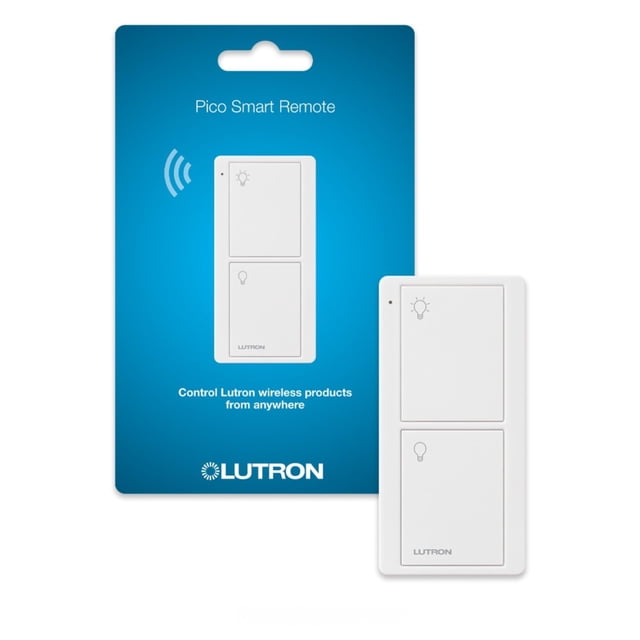 Mando a distancia Lutron Pico PJ2-2B-GWH-L01 para conmutador Caseta