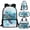 Sea Turtle Watercolor, variant on Jeiento Watercolor Sea Turtle Backpacks for Girls 10-12 Kids Boys Backpack Elementary School Casual Daypack Travel Rucksack with Lunch Bag Pencil Case Bottle Sleeve