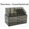 thumbnail image 4 of Desktop drawer-type cosmetics storage box multi-layer transparent acrylic storage rack multi-functional lipstick box storage, 4 of 8